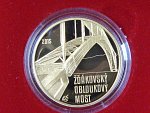 5000 Kč 2015 Mosty - Žďákovský obloukový most, 1/2 OZ