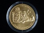50 Dollars 2019 Zlatá uncová investiční mince Český lev, b.k., 1 OZ Au 0,999, 31,1g, Česká Mincovna, náklad 100 ks