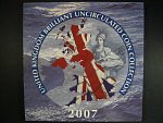Sada oběžných mincí 2007, kvalita BU + etue