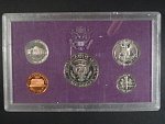Sada oběžných mincí Mint Proof Coin Set 1988 + etue, certifikát