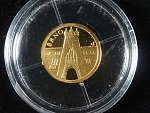 5 Dollar 2017 - Zlatá mince Brno: Stará radnice Au 999.9, 0,5 g