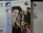 5 Pounds 1997 - Pamětní mince 50 let svatby Elisabeth II, měď/nikl