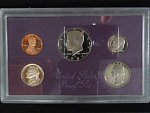 Sada proof oběžných mincí 1987