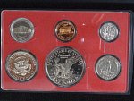 Sada proof oběžných mincí 1973