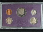 Sada proof oběžných mincí 1985