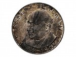 Medaile Robert Schuman 1883-1963, Rak. punc A a 0.900 Ag, 25,35g_