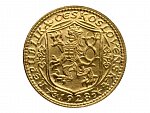Dukát 1928 sv. Václav, náklad 18983 kusů_