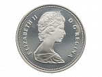 1 Dollar 1982 - 100. výročí založení města Regina v Saskatchewanu, 23g, 0.500 Ag_