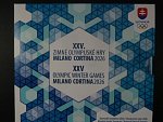 2026 ročníková sada XXV.Zimní olympijské hry Milano - Cortina