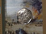 Pamětní mince 1994 z 50. výročí bitvy o Normandii