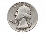 1/4 Dollar 1941_