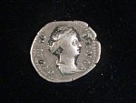 1 Denár, rok 141 n.l. - Faustina Maior diva (posmrtná ražba)