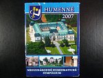 2007 ročníková sada Humenné - mezinárodní numizmatiské sympózium