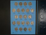 Kompletní sada Nickels od 1962-1996 (69 ks), Jefferson