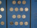 Kompletní sada Ag 1/4 Dollars 1948-1964 (45 ks), Washington Quarters