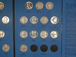Kompletní sada Ag 1/4 Dollars 1948-1964 (45 ks), Washington Quarters
