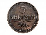 3 Krejcar 1851 B_