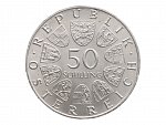 50 Schilling 1965 - 600. výročí Vídeňské univerzity_