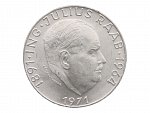 50 Schilling 1971 - 80. výročí narození Julia Raaba_