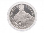 100 Schilling 1994 - arcivévoda Johann, etue a certifikát_