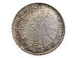 500 Schilling 1980 - 25. výročí státní smlouvy_