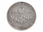 1 Koruna 1908, 60. výročí vlády Františka Josefa I._