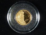 2 Dinery 2009, 50. Fryderyk Chopin, Au 999, 1 g, průměr 13,92 mm