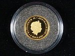 5 Dollars 2008, Au 999, 1 g, průměr 13,92 mm