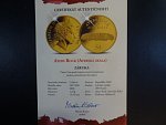 5 Dollars 2006 Ayerská skála, Au 585/1000, 1,25g, průměr 13,92 mm