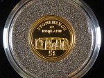 5 Dollars 2006 Stonehenge, Au 585/1000, 1,25g, průměr 13,92 mm