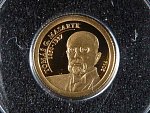 1 Dolar 2014 T.G.Masaryk, Au 999/1000, 0,5g, průměr 11 mm