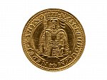 Dukát 1927 sv. Václav, náklad 25774 kusů_