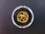 V.Oppl Magická Praha - Šemík a Horymír, Au 0,585, 18 mm, 2 g, kapsle