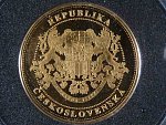 Kolekce Historie ČSR 2018- Průmyslová velmoc, Au 0.9999, 13 mm, 1.25 g