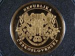 Kolekce Historie ČSR 2018 - Prezident TGM, Au 0.9999, 13 mm, 1.25 g