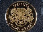 Kolekce Historie ČSR 2018 - ČS letci v RAF, Au 0.9999, 13 mm, 1.25 g