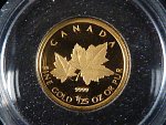 50 Cents 2009, 999 Au, 1,27 g, 13,92 mm