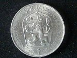 10 Kčs 1965, 550. výročí upálení Jana Husa