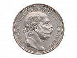 1 Korona 1915 K.B., ražební lesk_