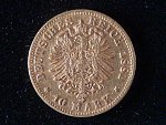 Bayern, Ludwig II. (1864-1886), 10 Mark 1881 D, J. 196