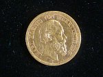 Württenberg, Karl I. (1864-1891), 20 Mark 1873 F, J.290
