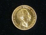 Prusko, Wilhelm II (1888-1918), 20 Mark 1906 A, J. 252