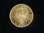 Prusko, Wilhelm II (1888-1918), 20 Mark 1906 A, J. 252