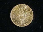 Prusko, Wilhelm II (1888-1918), 20 Mark 1900 A, J. 252
