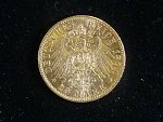 Prusko, Wilhelm II (1888-1918), 20 Mark 1894 A, J. 252