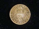 Prusko, Wilhelm II (1888-1918), 20 Mark 1892 A, J. 252