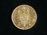 Hessen, Ludvig III. (1848-1877), 20 Mark 1872 H, J. 214