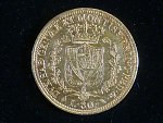 Carlo Felice (1821-1831) - 80 Lire 1826, Au 0,900, 25,80 g, KM 123.1