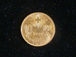 10 Frank 1912 B, 3,225g, Au 0.900