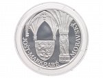 AR medaile Hrad Bouzov - moravský markrabě Jošt, 31,1g, 0.999 Ag, náklad 1000ks_